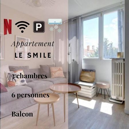 Le Smile - 3 Bedrooms - 8Pers - Parking - Centre Gare Montpellier Ngoại thất bức ảnh